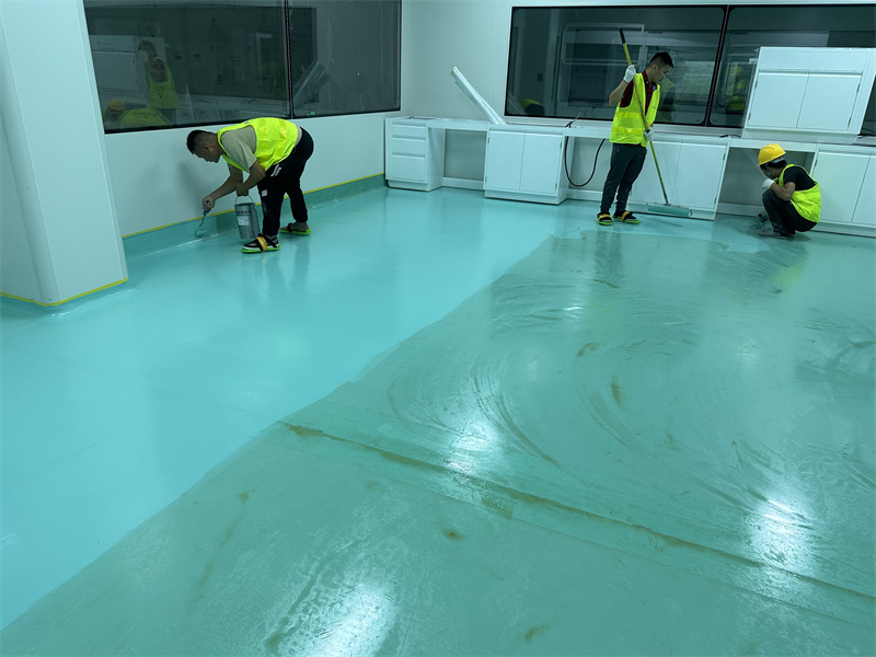 厂房生产车间施工水性聚氨酯砂浆地坪漆的重要性
