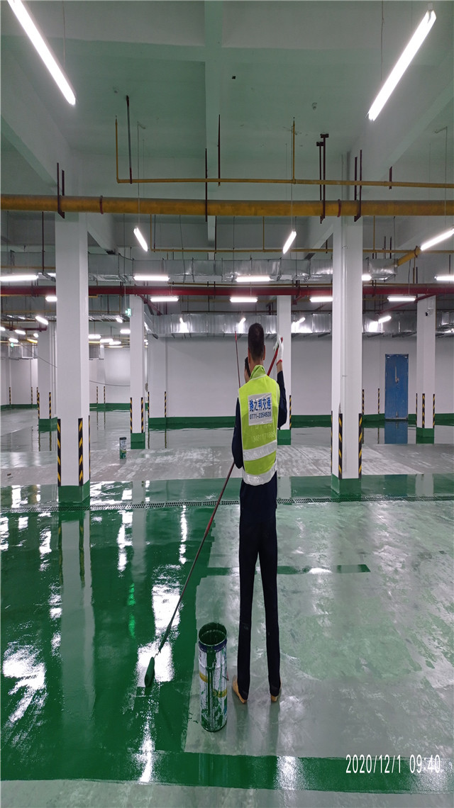 地下车库环氧地坪漆应该怎么维护?